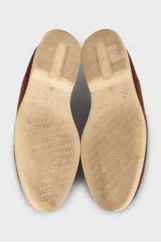 Open Walk Suede Loafers