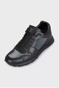 Men's black Run Away sneakers