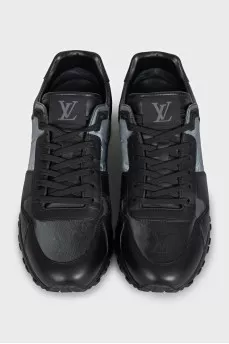 Men's black Run Away sneakers