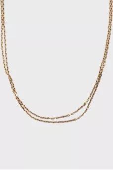 Golden necklace with ears of corn