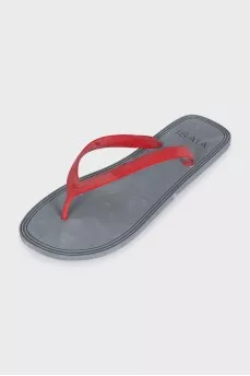 Men's rubber flip-flops