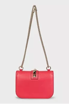 Розовая сумка Rockstud Glam Lock
