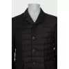 Men's brown jacket with patch pockets