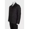 Men's brown jacket with patch pockets