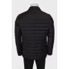 Men's brown jacket with patch pockets