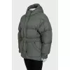 Green Michelin down jacket