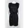 Black sleeveless dress