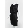 Black sleeveless dress