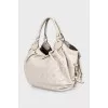 Mahina leather shoulder bag