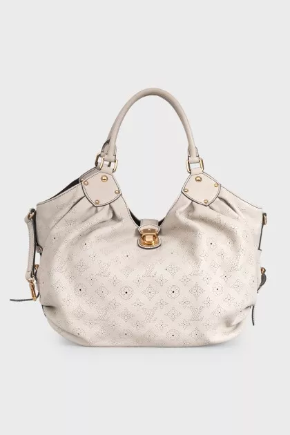 Mahina leather shoulder bag