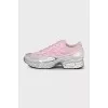 Рожеві кросівки Ozweego by Adidas x Raf Simons