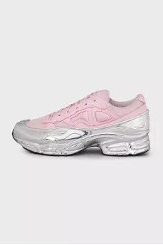 Pink Ozweego by Adidas x Raf Simons sneakers