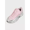 Рожеві кросівки Ozweego by Adidas x Raf Simons
