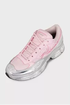 Pink Ozweego by Adidas x Raf Simons sneakers