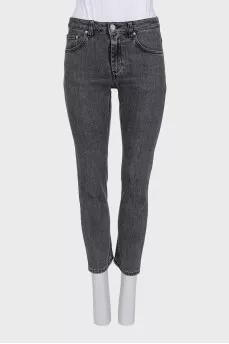 Джинси сірого кольору slim fit