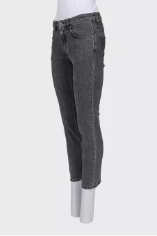 Джинси сірого кольору slim fit