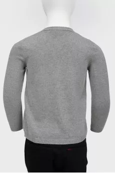 Children's cardigan with buttons