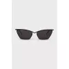 Thin frame cat eye sunglasses