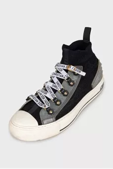 Кеди чорного кольору Walk'n'Dior