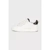 White sneakers with the Portofino logo