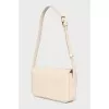 Triomphe Beige Shoulder Bag