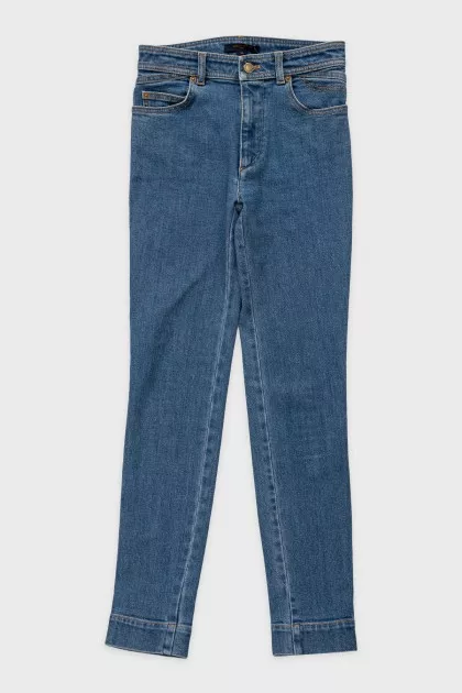 Blue skinny fit jeans