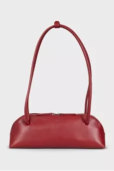 Red shoulder bag