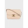 Triomphe Leather Crossbody Bag
