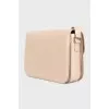 Triomphe Leather Crossbody Bag