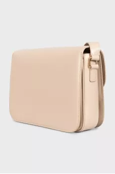 Triomphe Leather Crossbody Bag