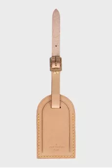 Beige leather clochette
