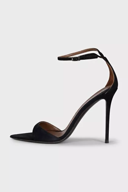 Black Intriigo 105 sandals