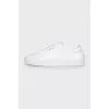 Men's white leather sneakers