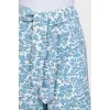 Wide-leg trousers with print
