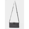 Soft black leather bag