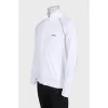 Men's sports jacket with embroidered logo
