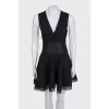 Black dress with lace back