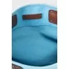 Fabric bag with accent handles