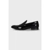 Men's patent leather shoes