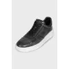 Beverly Hills Men's Leather Sneakers