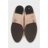 Devotion leather ballet flats