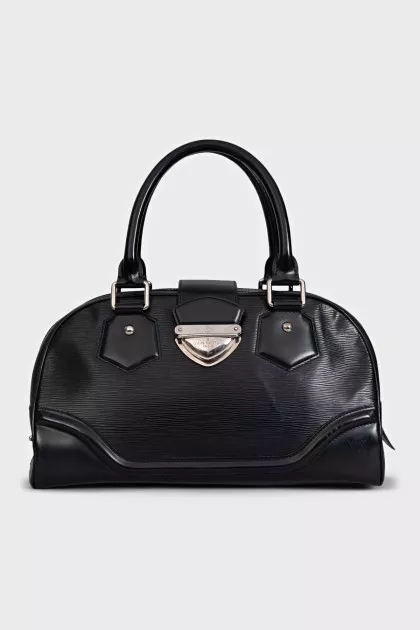 Epi Bowling Montaigne Leather Bag