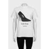 White Knife Pump T-shirt with tag