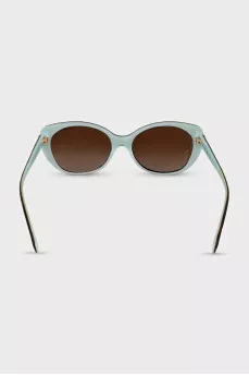 Sunglasses decorated with mother-of-pearl