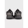 Чоловічі кросівки Yeezy 500 зі шкіри та замші