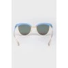 Dark tinted sunglasses