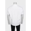 Men's white crew neck t-shirt