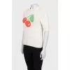 White jumper with embroidery