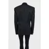 Черный пиджак by Mugler x H&M