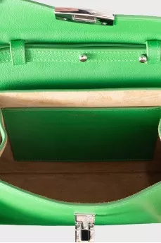 Green crossbody bag